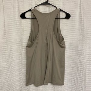 lululemon athletica Beige Racerback Tank Top